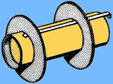 Motorhuis met twee grote centreeringen